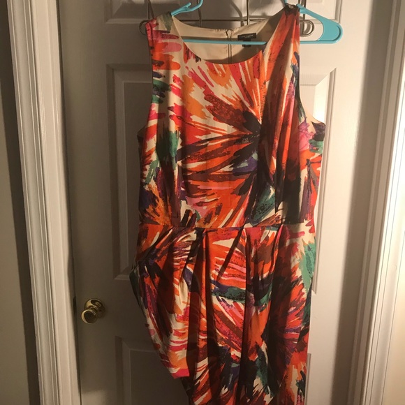 Size 18 Ann Taylor dress and Men’s hand made Tie - Picture 1 of 5